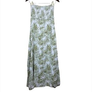 Forever 21 Tropical Print Maxi Dress Size Medium